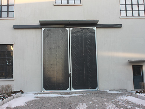 巨型工业平移平开门 