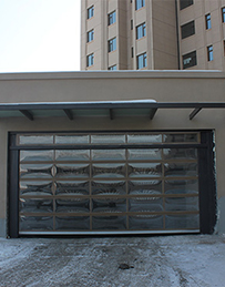 铝合金透视提升门